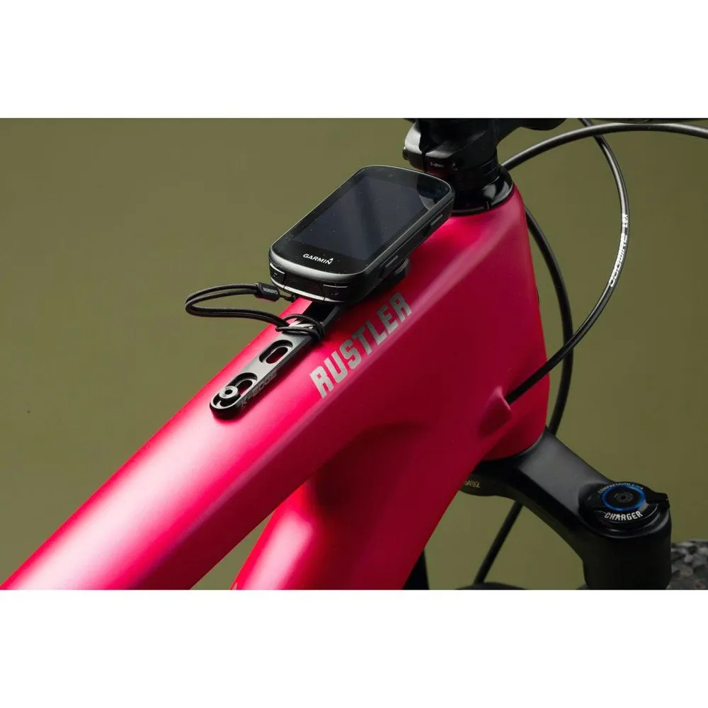 K-Edge Garmin Top Tube Mount Stöd, Black anodize, One Size