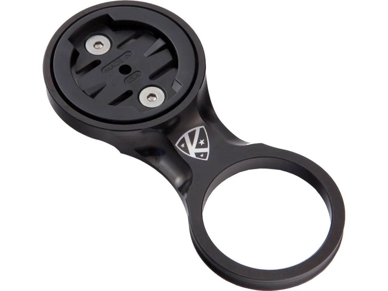 K-Edge Vorbauhalterung für Wahoo ELEMNT, Black anodize, One Size