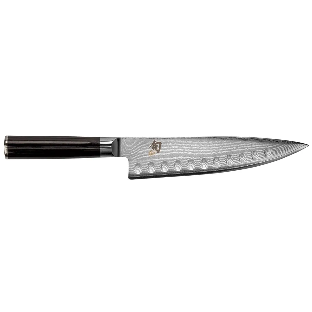 Kai Shun Cooking Damascus Blade 20 Cm Kniv, Brown / silver, One Size