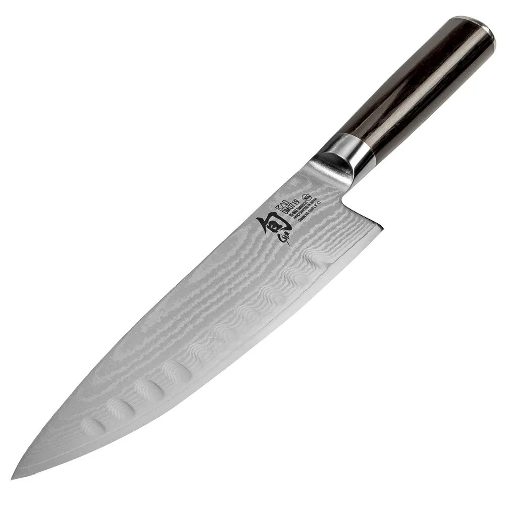 Kai Shun Cooking Damascus Blade 20 Cm Kniv, Brown / silver, One Size