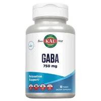 Kal Gaba 750mg Amino Acid Tabletter 90 Enheter Kal Gaba 750mg Amino Acid Tabletter 90 Enheter