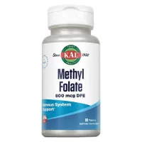 Kal Methyl Folate 800mcg Vitamins Tabletter 90 Enheter