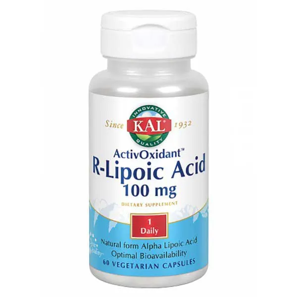 Kal R-lipoic Acid Activoxidant Antioxidant Kapslar 60 Enheter, One size Kal R-lipoic Acid Activoxidant Antioxidant Kapslar 60 Enheter, One size