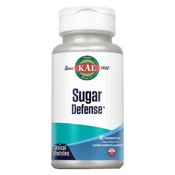 Kal Sugar Defense Glucose Metabolism Regulator Tabletter 30 Enheter, One size