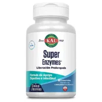 Kal Super Enzymes Enzymes And Digestive Aids Tabletter 60 Enheter Kal Super Enzymes Enzymes And Digestive Aids Tabletter 60 Enheter