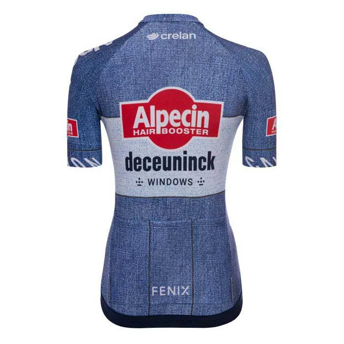 Kalas Alpecin-deceuninck 2024 Korta ärmar Cykeltröja