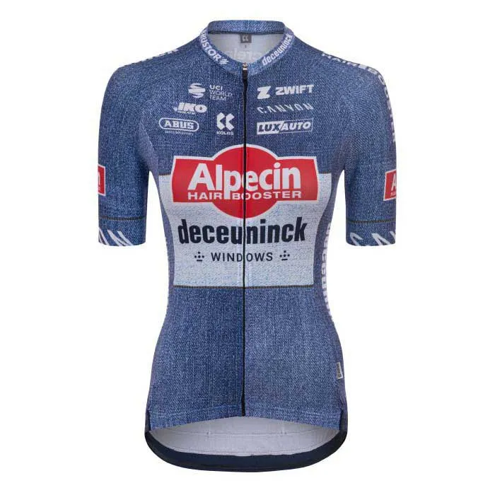 Kalas Alpecin-deceuninck 2024 Korta ärmar Cykeltröja