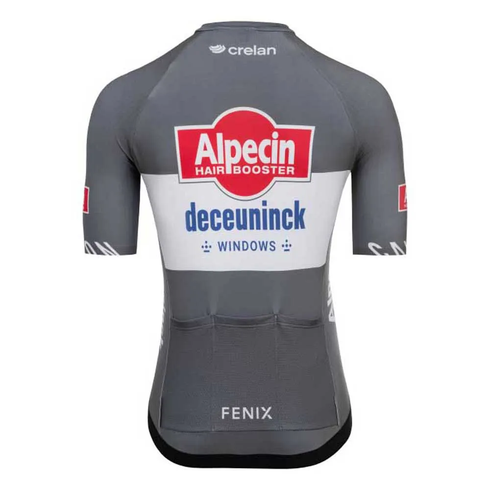 Kalas Alpecin-deceunink 2025 Korta ärmar Cykeltröja Kalas Alpecin-deceunink 2025 Korta ärmar Cykeltröja