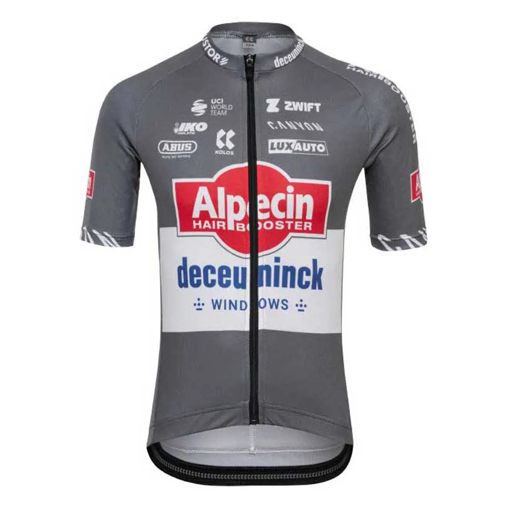 Kalas Alpecin-deceunink 2025 Korta ärmar Cykeltröja Kalas Alpecin-deceunink 2025 Korta ärmar Cykeltröja