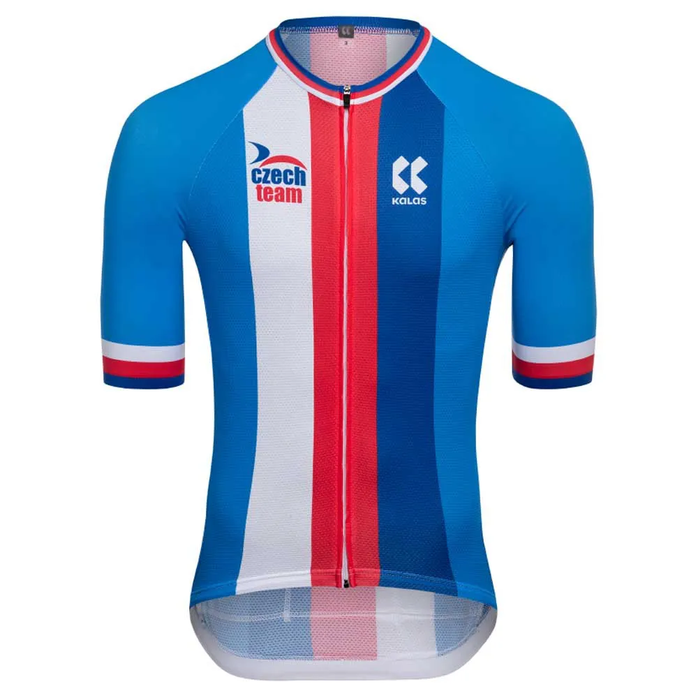 Kalas Czech Team Korta ärmar Cykeltröja