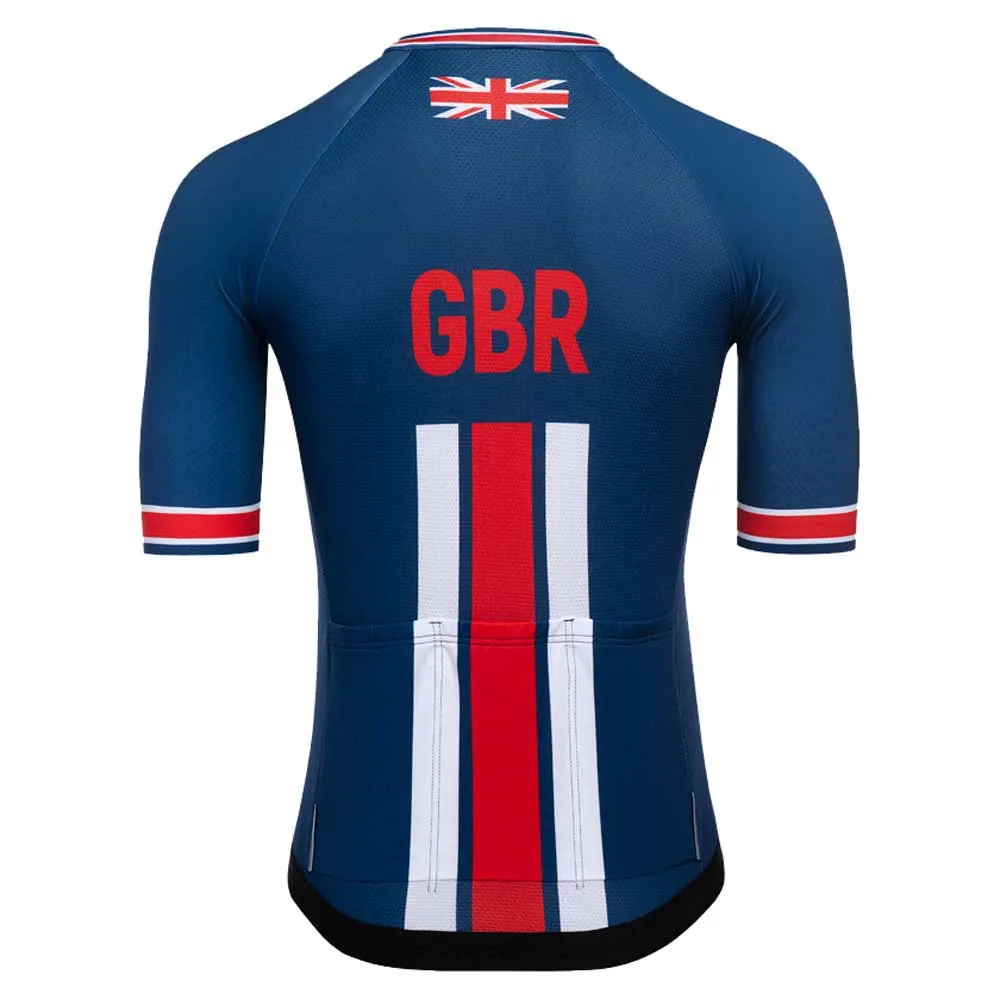Kalas Great Britain Cycling Team Korta ärmar Cykeltröja