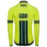 Kalas Great Britain Cycling Team Långärmad Trikå, Fluo