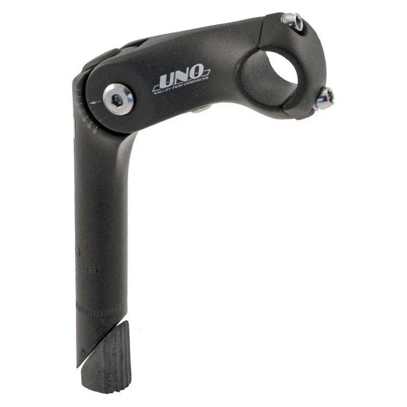 Kalloy Uno City Justerbar Stam 25.4 Mm, Black, 90mm, 0º/+60º Kalloy Uno City Justerbar Stam 25.4 Mm, Black, 90mm, 0º/+60º