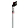 Kalloy Uno Sadelstolpe, White / black, 350mm, 31.6mm
