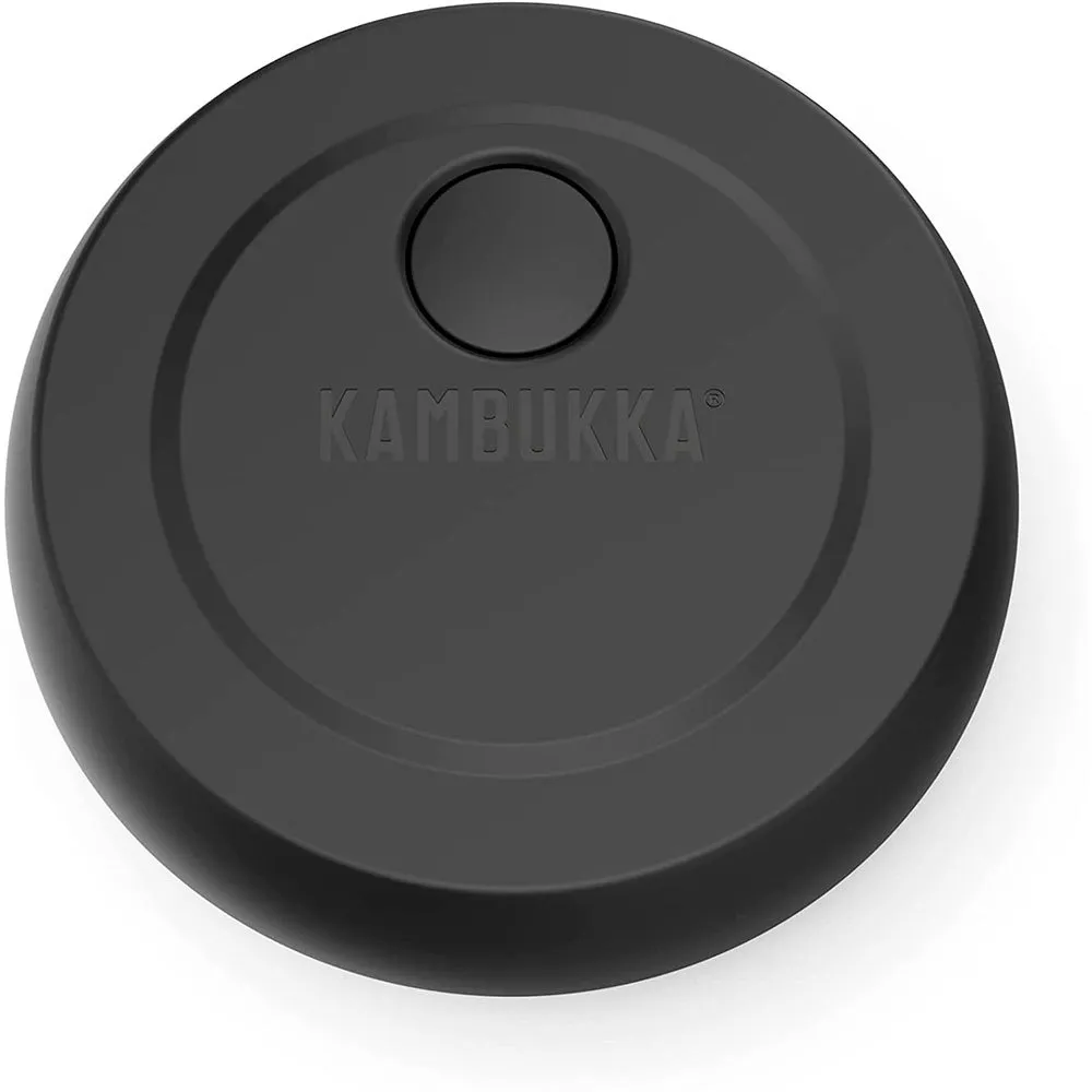 Kambukka Bora Food 600ml Termosflaska, Matte black, One Size