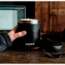 Kambukka Bora Food 600ml Termosflaska, Matte black, One Size