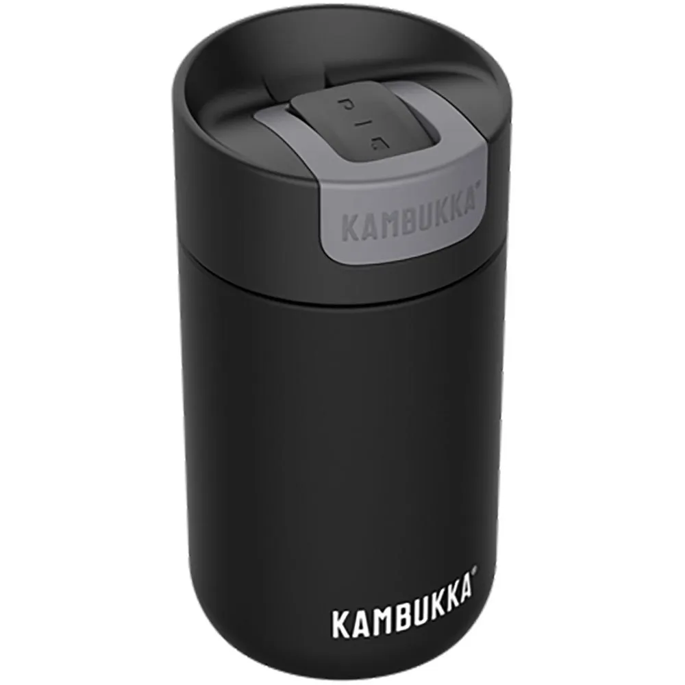 Kambukka Olympus 300ml Termosflaska, Jet black, One Size