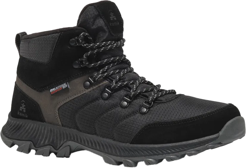 Kamik Men's Terrain Mid, Black Kamik Men's Terrain Mid, Black