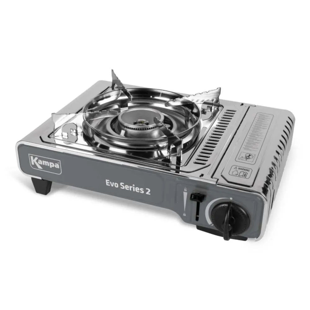 Kampa Evo Series 2 Single Burner Gaskök För Camping, One size