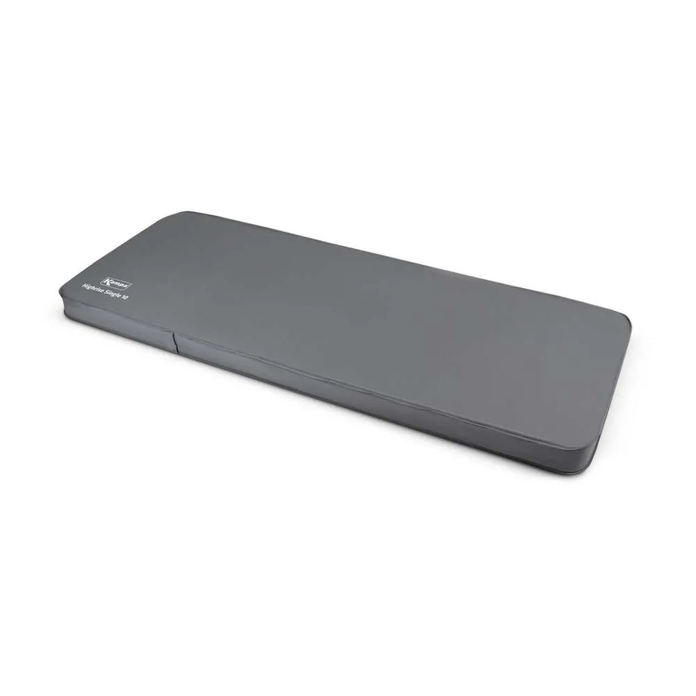 Kampa Highrise 10 Uppblåsbar Madrass, Grey