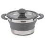Kampa Hopfällbar Kastrull 1l, Grey, One Size