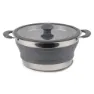 Kampa Hopfällbar Kastrull 3l, Grey, One Size
