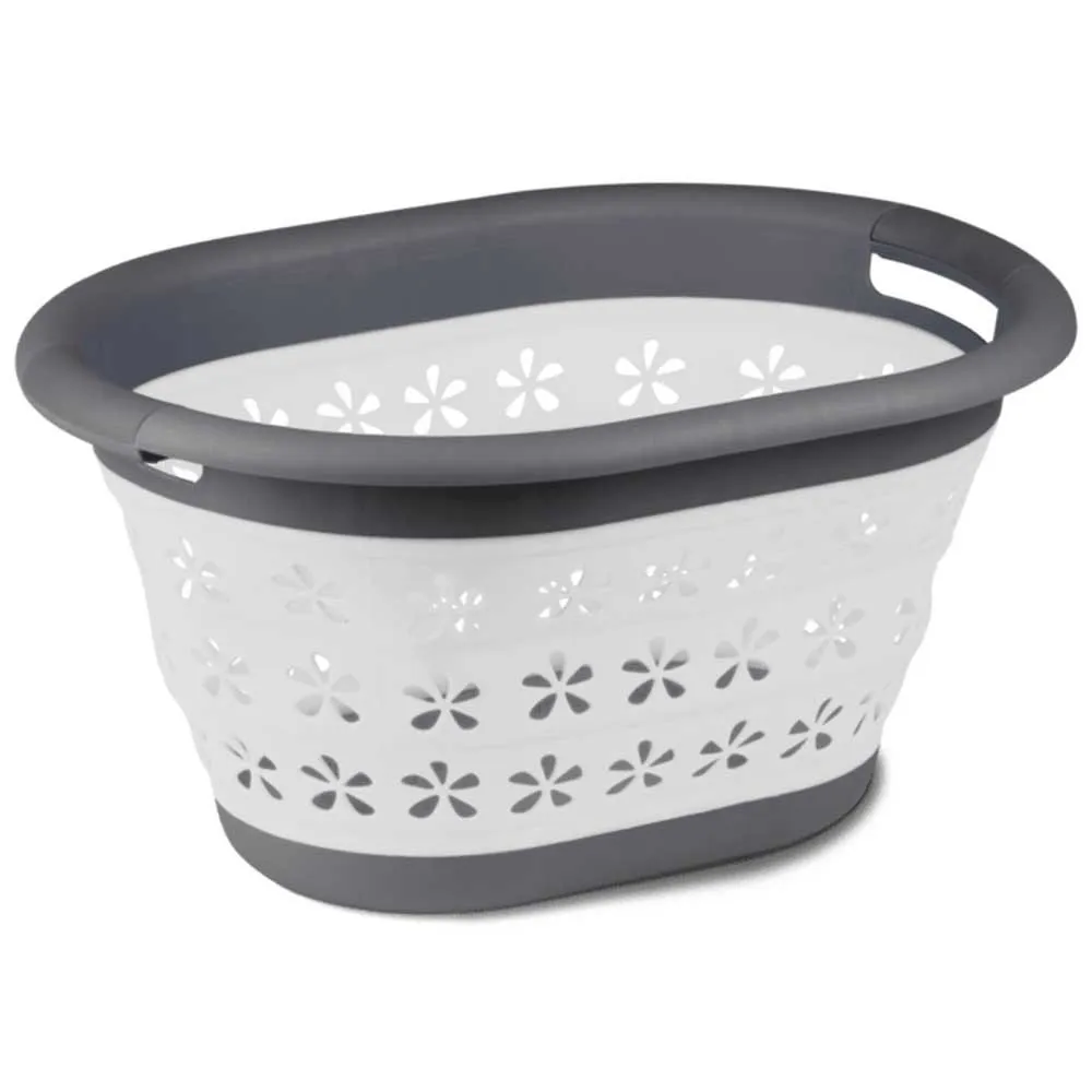 Kampa Hopfällbar Tvättkorg, Grey, One Size