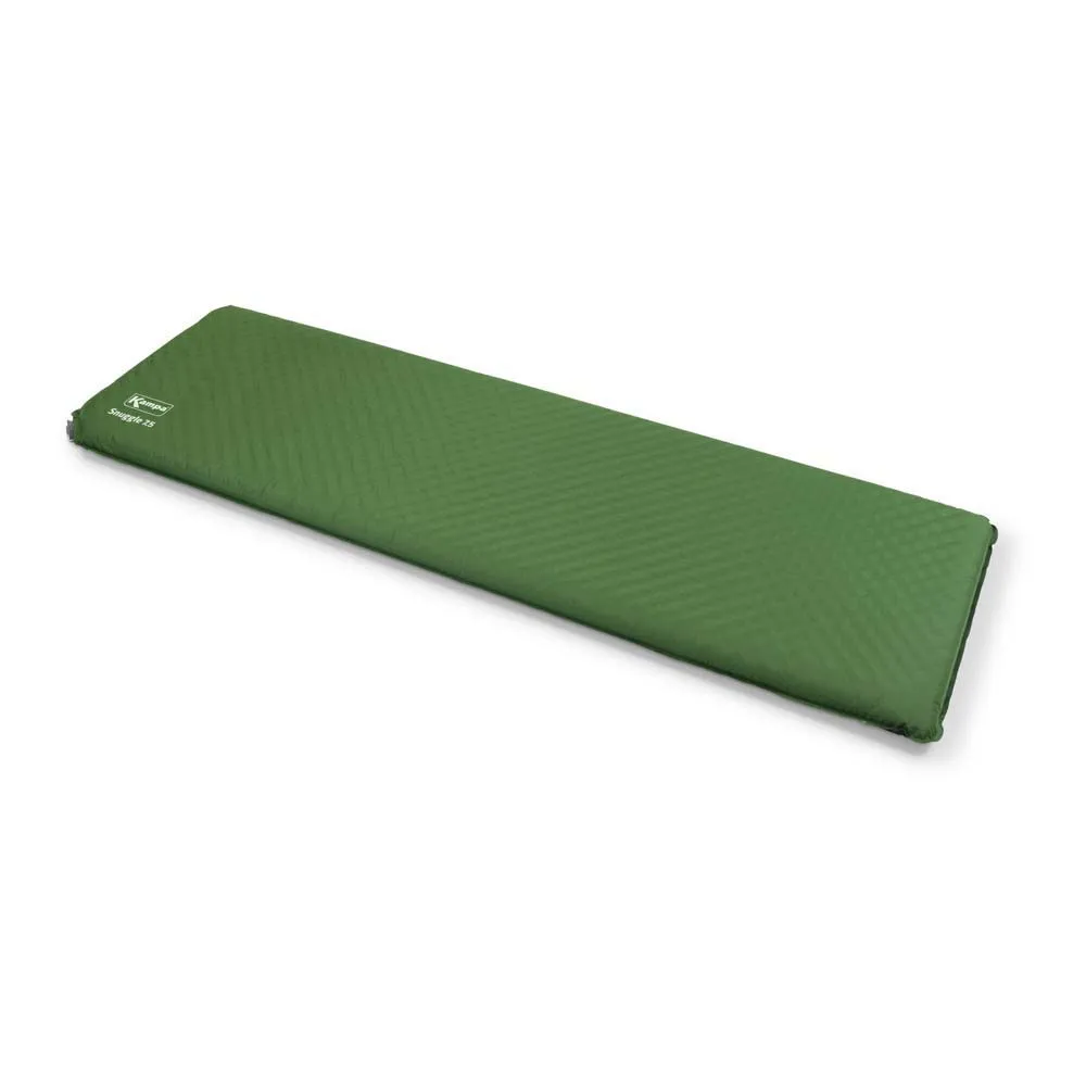 Kampa Snuggle 7.5 Uppblåsbar Madrass, Green