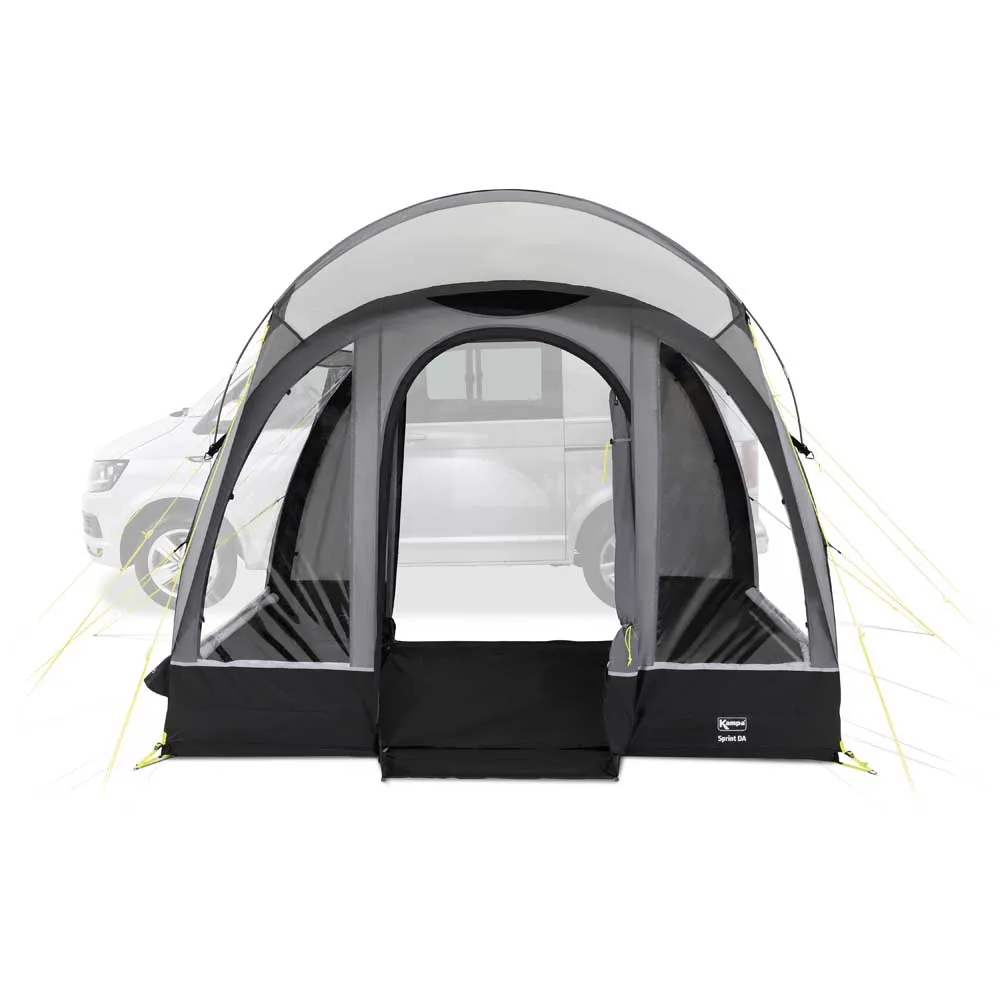 Kampa Sprint Air Förtält, Grey / black / yellow, One Size