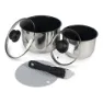 Kampa Stracker Köksredskap, Silver / black, One Size
