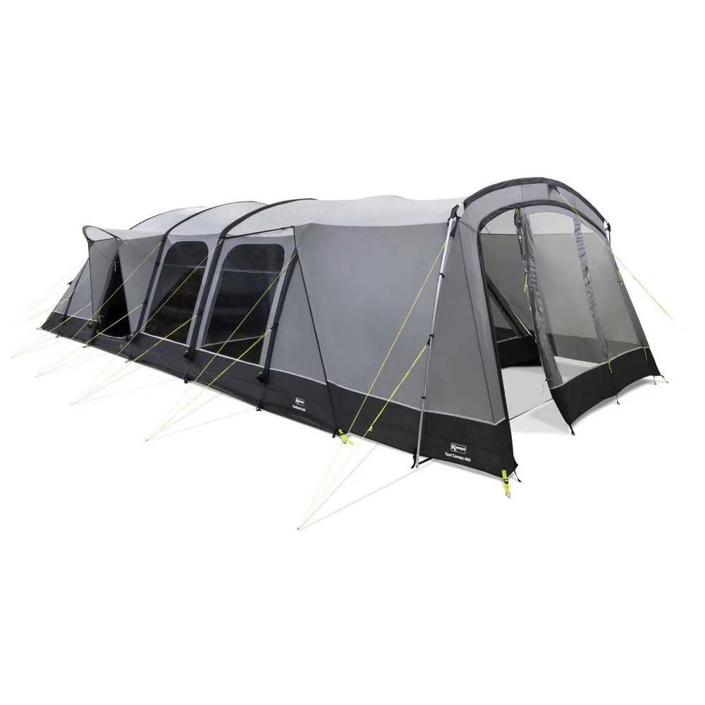 Kampa Tent Canopy 400 Förtält, Grey / black / yellow, One Size