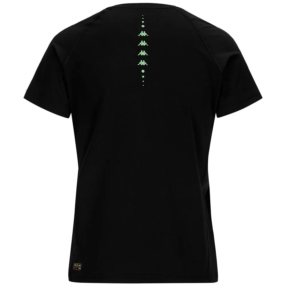Kappa Kombat Fiba T-shirt Med Korta ärmar, Black Kappa Kombat Fiba T-shirt Med Korta ärmar, Black