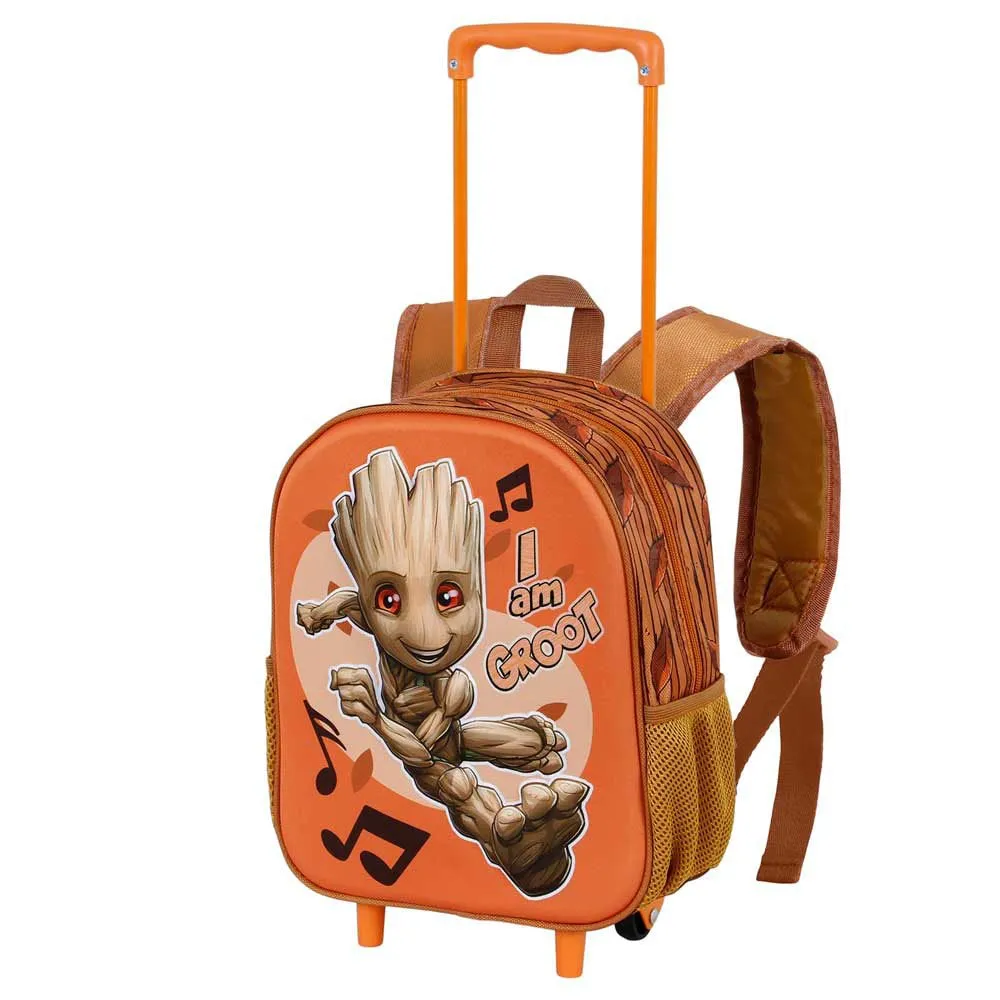 Karactermania 3d Soundtrac I Am Groot Marvel 34 Cm Ryggsäck Med Hjul, Multicolour