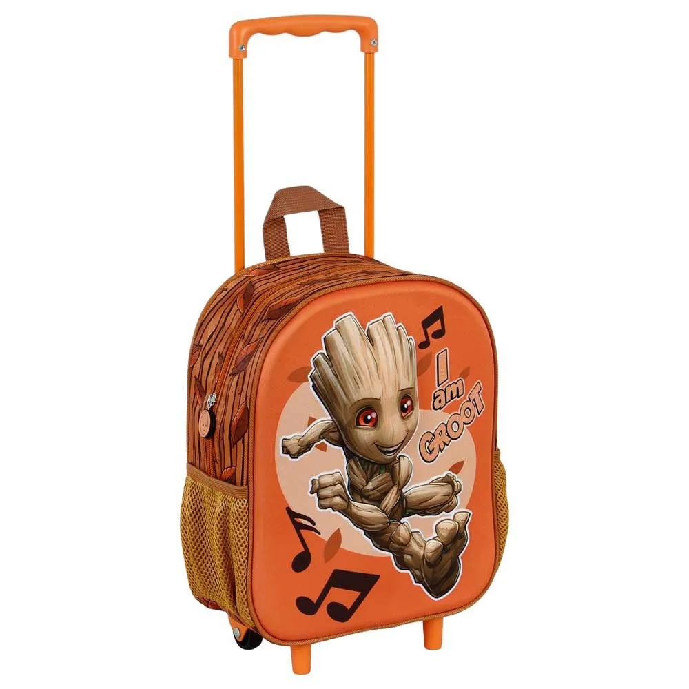 Karactermania 3d Soundtrac I Am Groot Marvel 34 Cm Ryggsäck Med Hjul, Multicolour