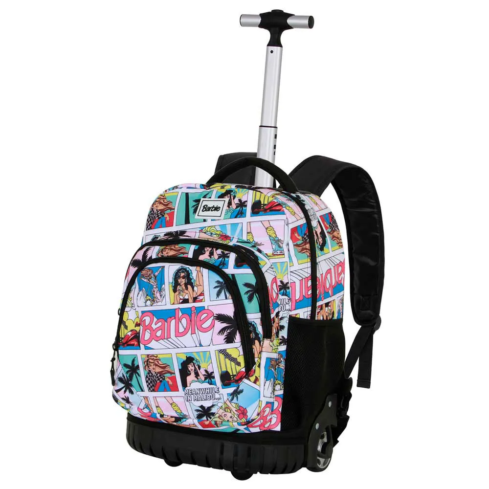 Karactermania Barbie Comic Ryggsäck Med Hjul, Multicolor Karactermania Barbie Comic Ryggsäck Med Hjul, Multicolor