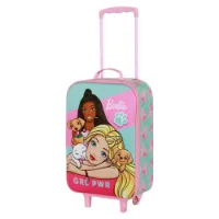 Karactermania Barbie Pets Soft 3d Trolleyväska