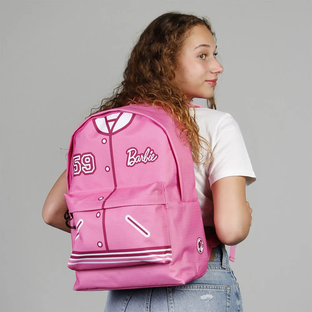 Karactermania Barbie Varsity Fan Hs 2.2 Ryggsäck, Pink