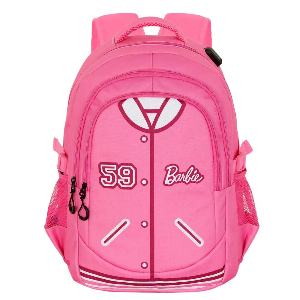 Karactermania Barbie Varsity Plus Running Ryggsäck, Pink