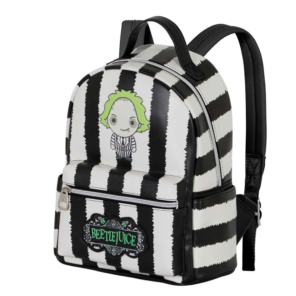 Karactermania Beetlejuice Stripes-heady Ryggsäck, White