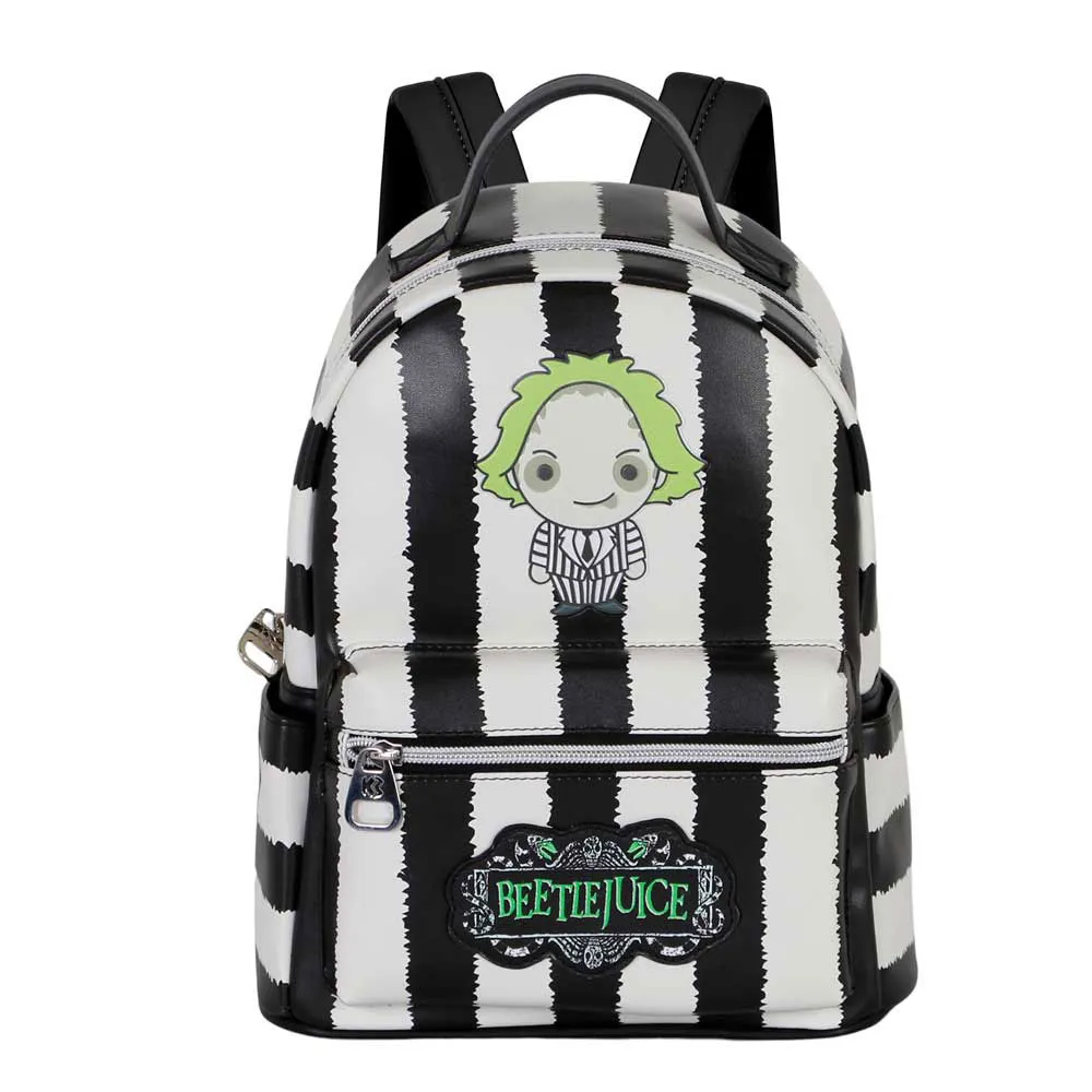 Karactermania Beetlejuice Stripes-heady Ryggsäck, White