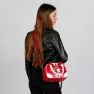 Karactermania Betty Boop Varsity Bowling Fashion Väska, Burgundy