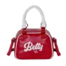 Karactermania Betty Boop Varsity Bowling Fashion Väska, Burgundy