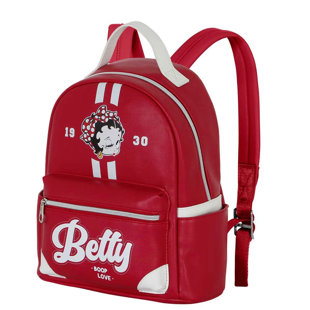 Karactermania Betty Boop Varsity-heady Ryggsäck, Burgundy Karactermania Betty Boop Varsity-heady Ryggsäck, Burgundy