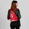 Karactermania Betty Boop Varsity-heady Ryggsäck, Burgundy