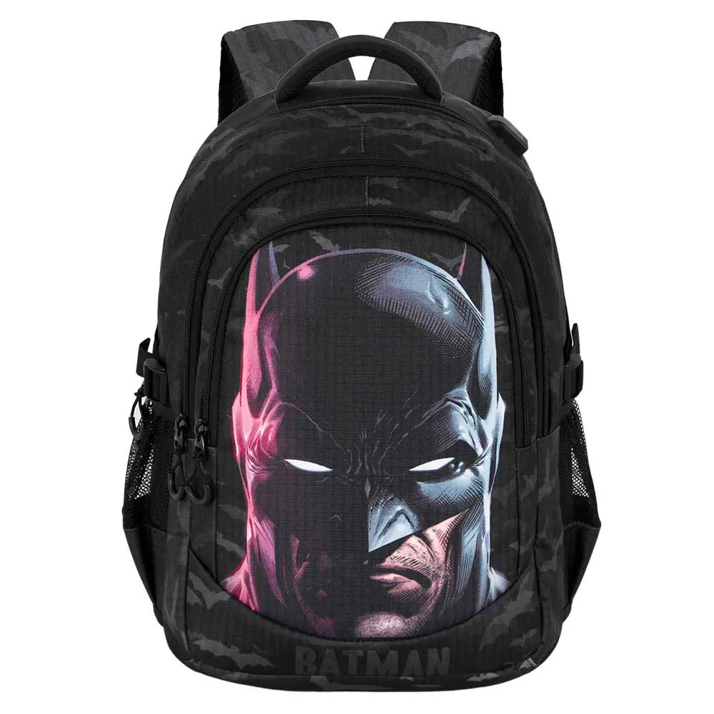 Karactermania Dc Comics Batman Face Plus Running Ryggsäck, Black