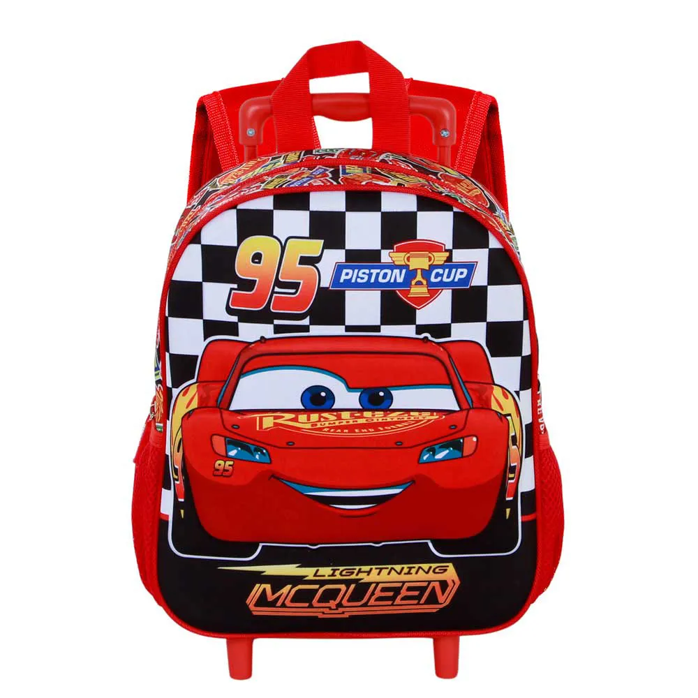 Karactermania Disney Cars 3 Racer 3d Ryggsäck Med Hjul, Red