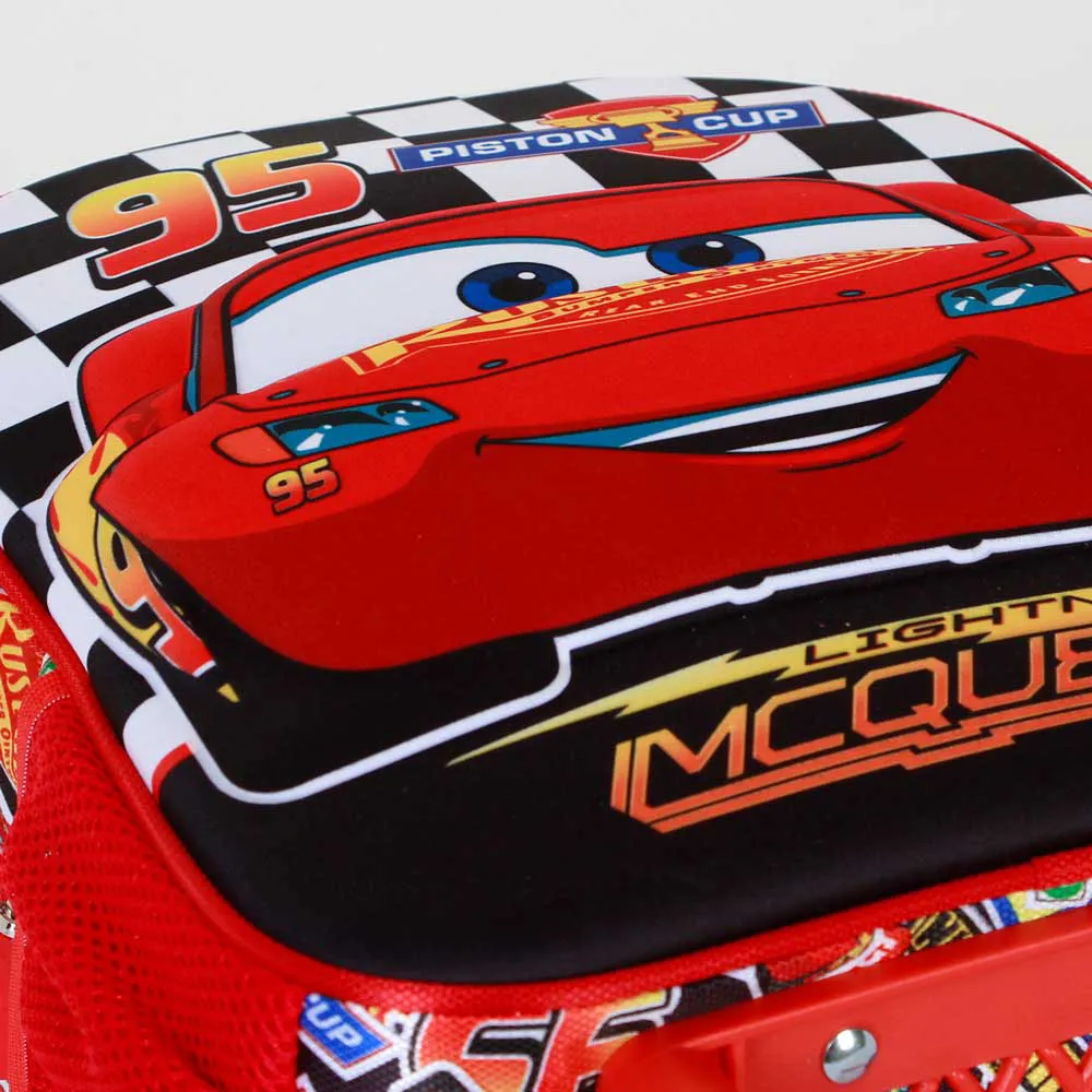 Karactermania Disney Cars 3 Racer 3d Ryggsäck Med Hjul, Red