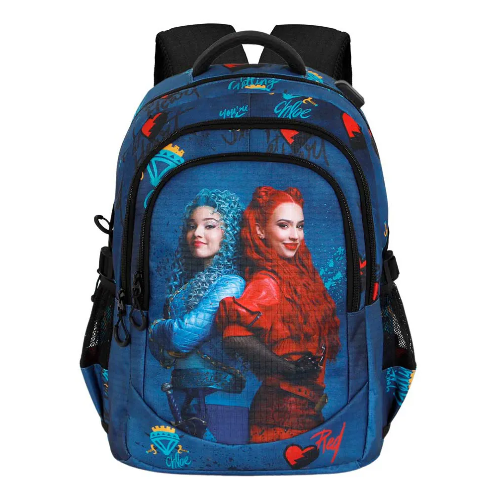 Karactermania Disney Descendants Wickedly Plus Running Ryggsäck, Multicolor