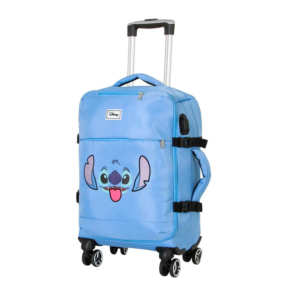 Karactermania Disney Lilo & Stitch 4 Trolleyväska, Blue