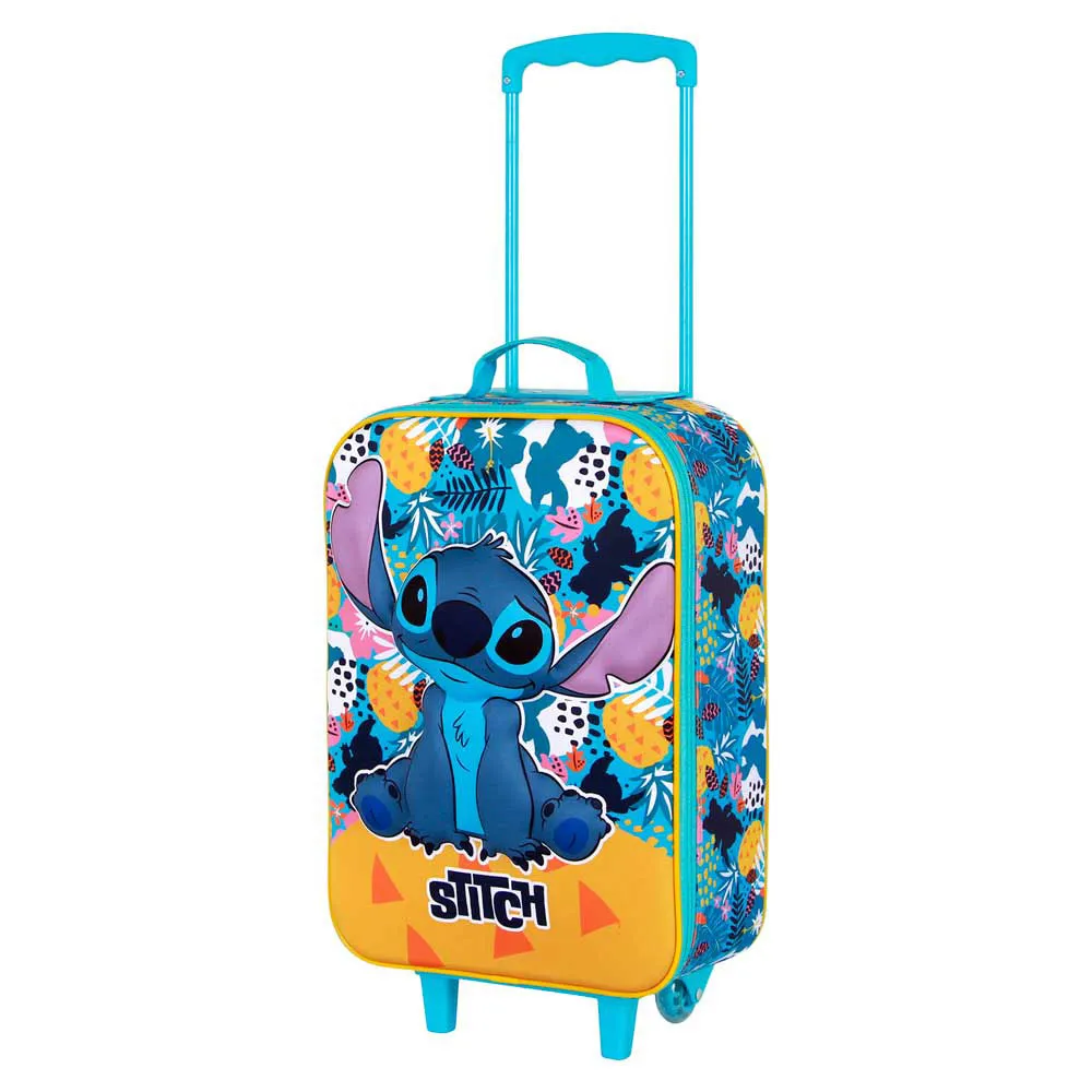 Karactermania Disney Lilo & Stitch Colors Soft Trolleyväska, Turquoise